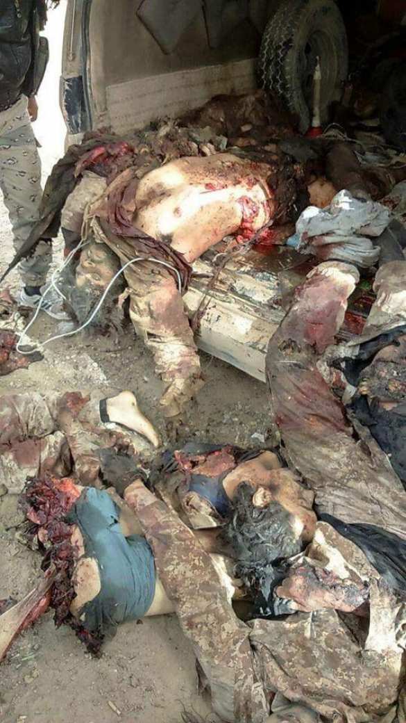 Кровавый провал: мощное наступление ИГИЛ на Дейр эз-Зор окончилось бегством, трупы боевиков вывозят в кузовах машин (ФОТО 18+) | Русская весна