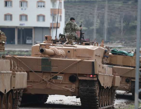 Битва за Африн: град из бомб, тяжелые немецкие танки, спецназ и боевики — о целях операции (ФОТО) | Русская весна