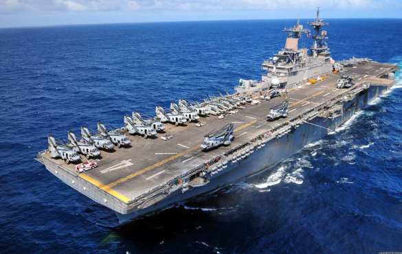 СРОЧНО: Корабль ВМС США атаковал иранский беспилотник — подробности (ВИДЕО) | Русская весна