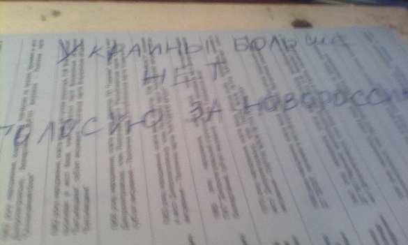 Как портили бюллетени — голос протеста в фотографиях (фото) | Русская весна