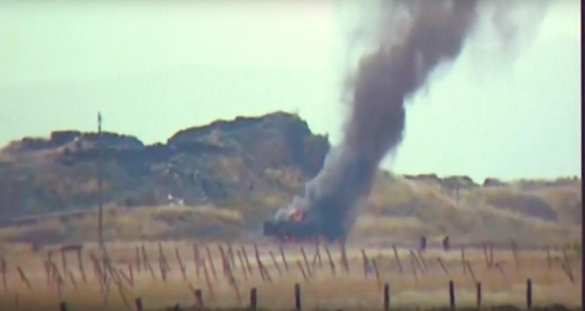 Горящие танки и БМП: новые кадры потерь армии Азербайджана (ФОТО, ВИДЕО) | Русская весна