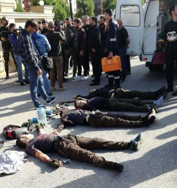 Бойня в Грозном: как уничтожали боевиков, напавших на храм (ВИДЕО, ФОТО 18+) | Русская весна