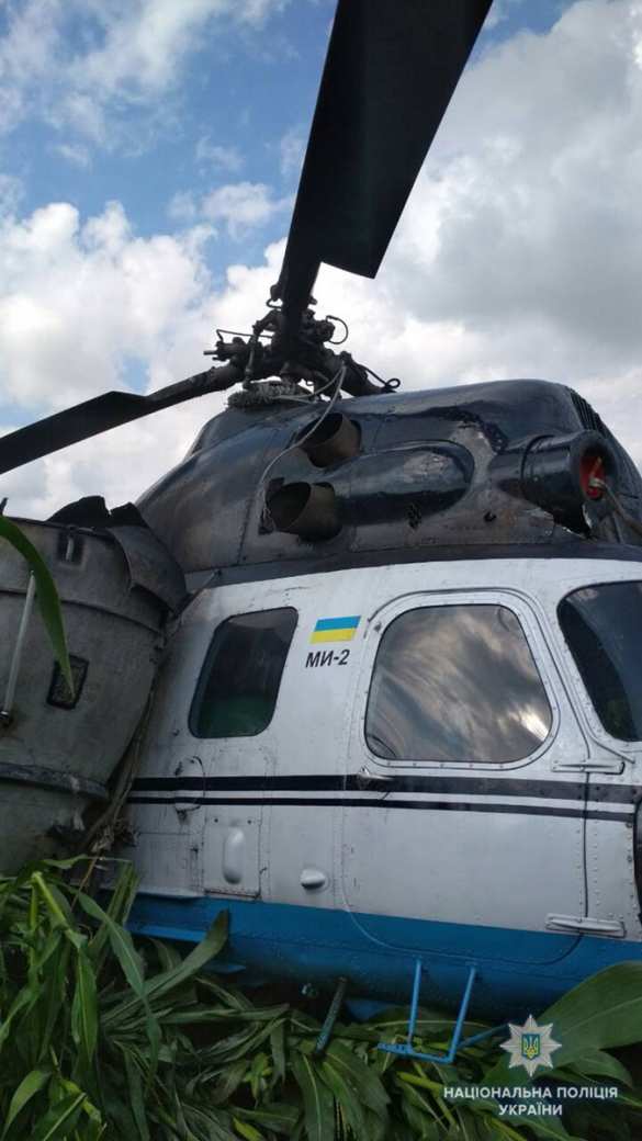 На Украине вертолёт с пьяным пилотом врезался в ЛЭП (ФОТО) | Русская весна