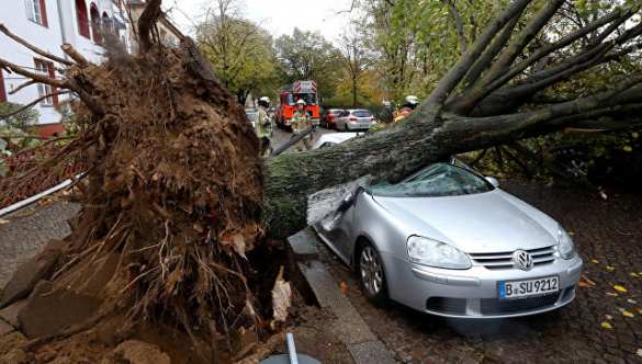 На Германию обрушился ураган (ФОТО, ВИДЕО) | Русская весна