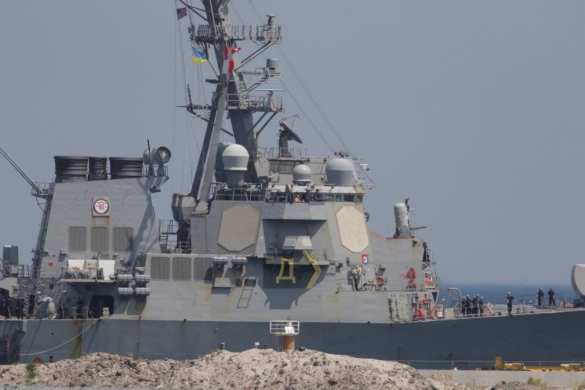 Ждём провокаций: ещё один эсминец прибыл в Одессу, на этот раз американский (ФОТО) | Русская весна