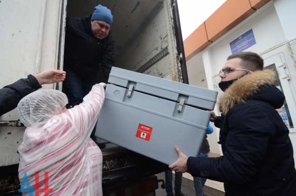 В ДНР доставлен «Спутник V» (ФОТО, ВИДЕО) | Русская весна