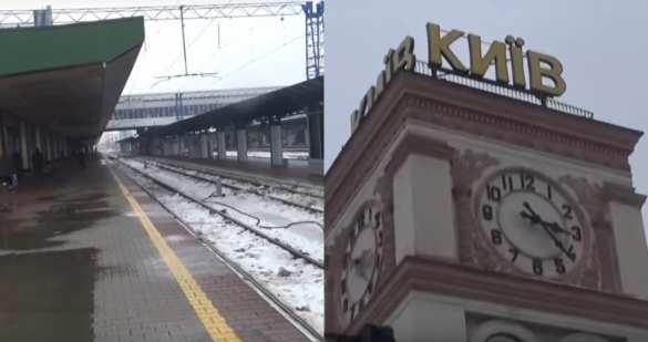 Главный вокзал Киева опустел: поездов на Москву нет (ФОТО, ВИДЕО) | Русская весна