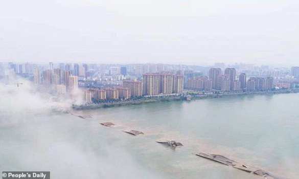 В Китае взорвали мост длиной 1,5 км (ФОТО, ВИДЕО) | Русская весна