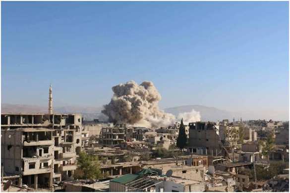 Наступление под Дамаском: боевики собрали 50 подписей, чтобы союзные банды помогли им выстоять, но это их не спасло (ФОТО, КАРТА) | Русская весна