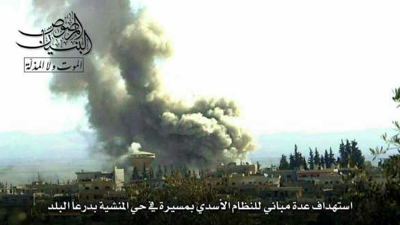 Жестокие бои и гигантские взрывы: Армия Сирии уничтожила более 110 боевиков и смертника в г. Дараа (ФОТО, ВИДЕО) | Русская весна