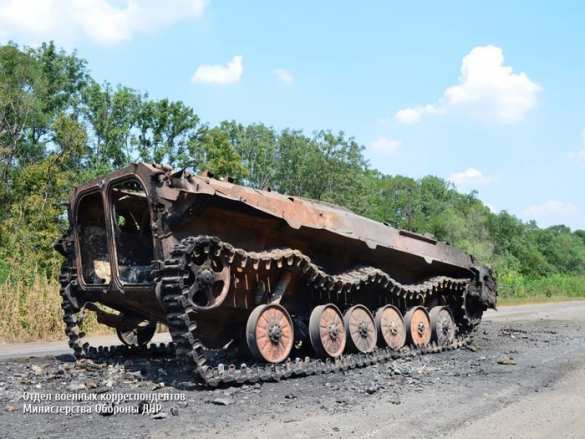 Ясиноватая Группа карателей уничтожена при попытке прорыва из Ясиноватой (фото) | Русская весна
