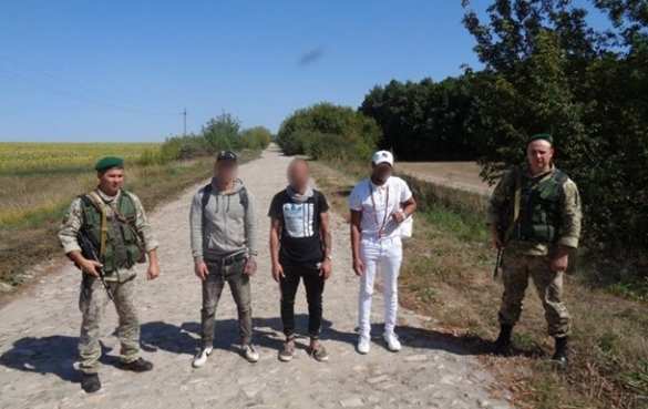 Трое кубинцев вплавь переправились на Украину из России (ФОТО, ВИДЕО) | Русская весна