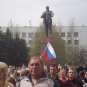 Сегодня в Стаханове прошел большой митинг Сопротивления  (видео)