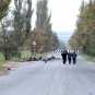 В Мариуполе попытались подорвать колонну украинской военной техники, сгорел автомобиль (фото)