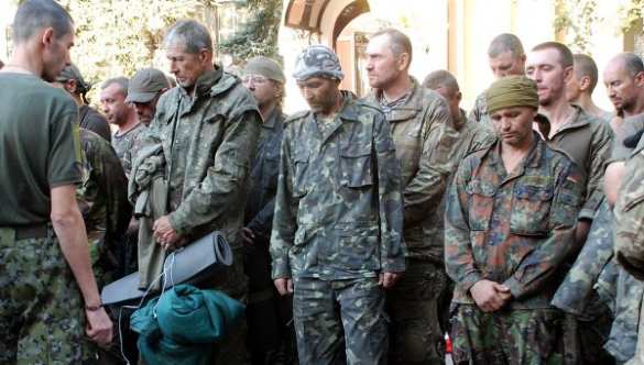 Another prisoners swap between Donbass and Kiev today | Русская весна