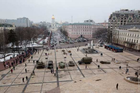 Exhibition of "Russian invasion evidences" in Kiev. Poroshenko's shame peak.  | Русская весна