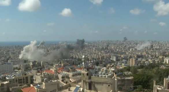 Массированная атака Израиля по Ливану: под огнём жилые районы Бейрута | Русская весна