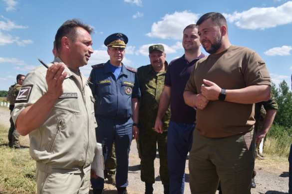Глава ДНР принял участие в запуске резервного водовода | Русская весна