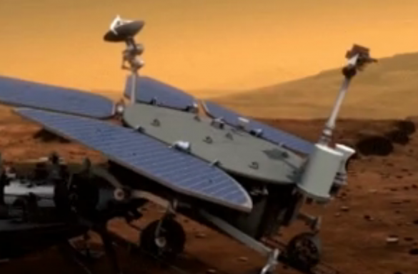 Чжужун сошёл на поверхность Марса | Русская весна