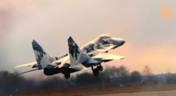 В воздушном бою сбит украинский МиГ-29 (ФОТО, КАРТА) | Русская весна