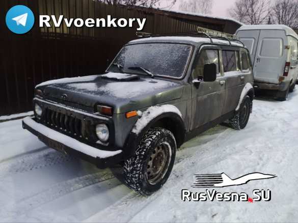 Подмога нашим: Шеви-Нива от читателей «Русской Весны» прибыла на фронт и выручает наших бойцов (ВИДЕО) | Русская весна