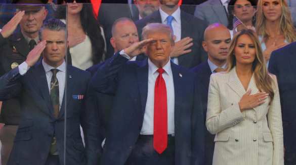 Трамп начал копировать Путина: в США впервые за более чем 30 лет состоялся военный парад (ФОТО, ВИДЕО) | Русская весна