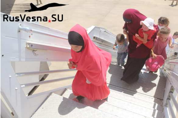 Дети убитых боевиков ИГИЛ прибыли в Россию (ФОТО) | Русская весна