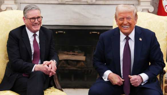 Визит британского премьера к Трампу должен отрезвить Зеленского — Politico | Русская весна