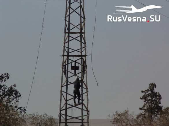 На освобождённых территориях массовое отключение электричества | Русская весна