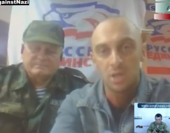 Interview mit einem Aufständischen, der bei den Faschisten in Gefangenschaft war (Skype-Einblendung) | Русская весна