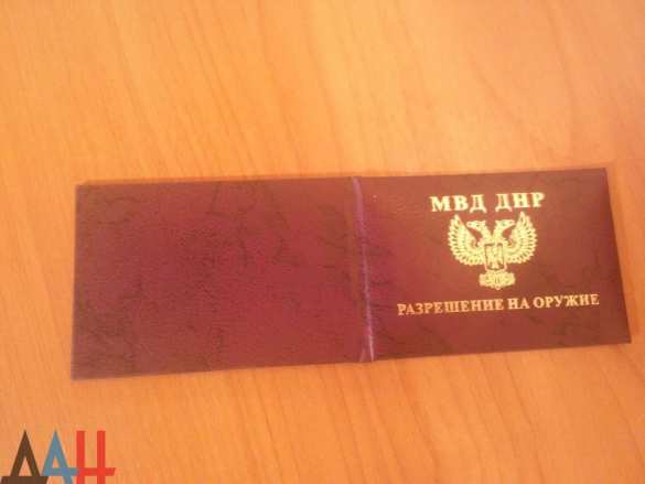 Гражданам ДНР разрешили иметь боевое оружие, — МВД | Русская весна