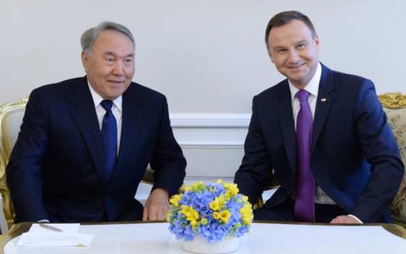 Назарбаев предлагает польскому президенту заключить с РФ транспортное соглашение | Русская весна