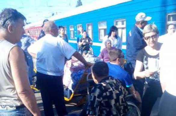 Под снарядами украинской артиллерии погибла группа инвалидов-колясочников - волонтер из Одессы  | Русская весна