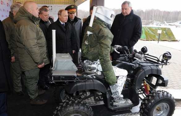  В России испытают боевого человекообразного робота  | Русская весна