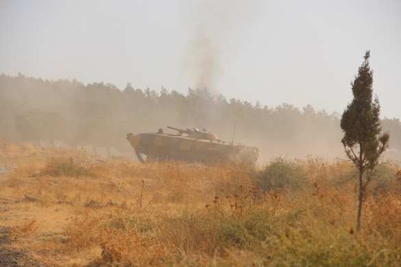 Сирийская армия теснит террористов в районе Телль аль-Хаттаб (ВИДЕО строго 18+, перевод) | Русская весна