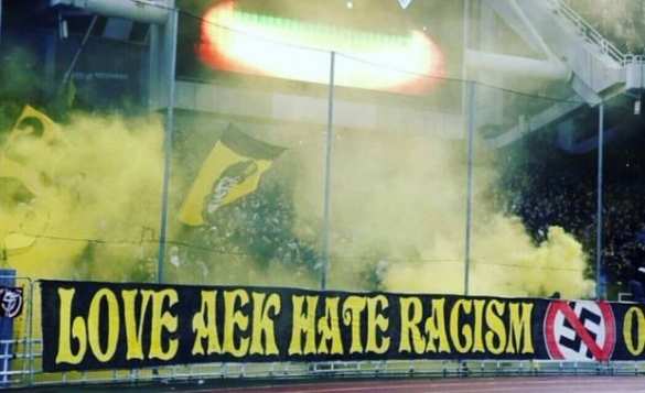 Нацисты, вон из футбола! За Донбасс — греческие болельщики отомстили украинцам за нападение на россиян и погром в Афинах (ФОТО, ВИДЕО) | Русская весна