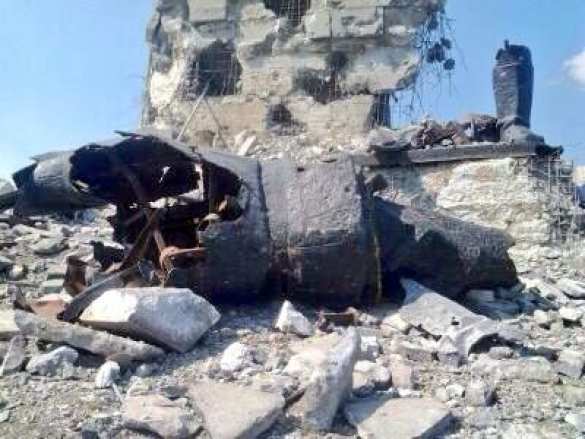 Саур-Могила, вид с беспилотника: панорамное видео | Русская весна