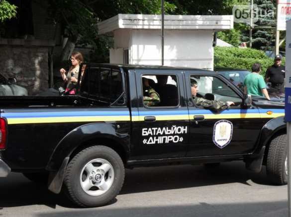 Будни фашизма: как батальон «Днепр» задерживает подозреваемых (видео) | Русская весна