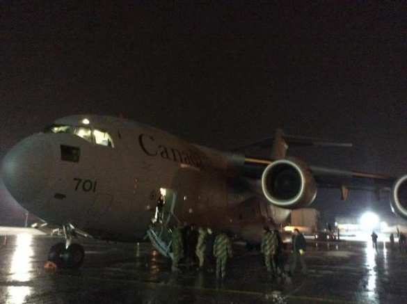 Украина получила первую партию военной помощи из Канады (фото) | Русская весна