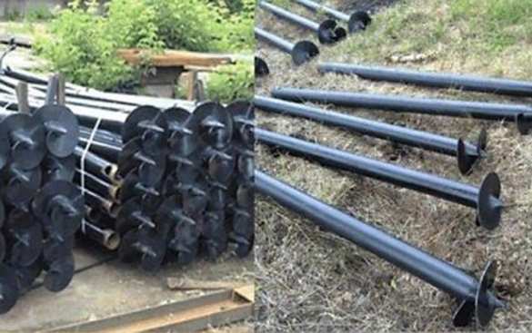 Металлические винтовые сваи для фундамента: сравнение с другими способами возведения фундамента | Русская весна