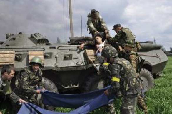 Части 28-й Одесской бригады не могут вырваться из окружения и просят либо организовать их выход из «котла», либо разрешить сдаться | Русская весна