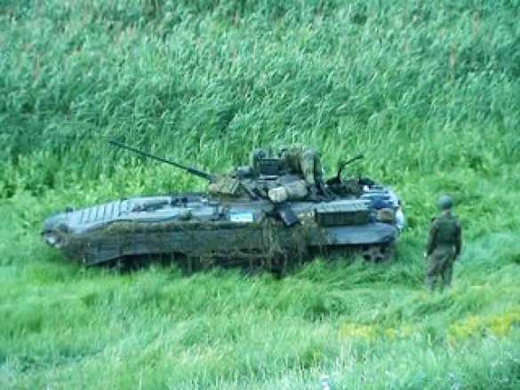 BMP В задержанном украинском БМП были боеприпасы (видео) | Русская весна