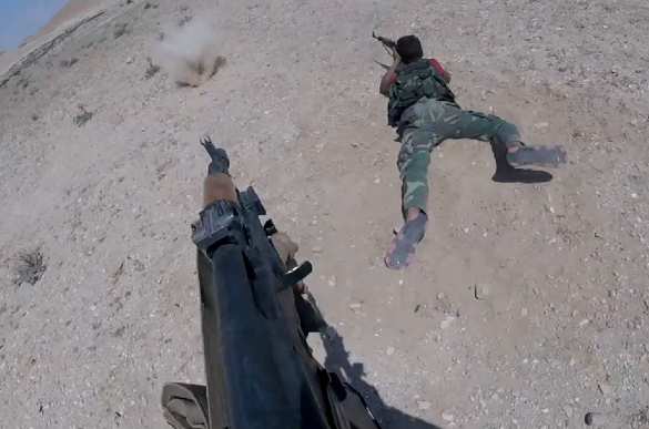 Пули свистят над головой: Российские советники и бойцы СНО перед наступлением к северу от Пальмиры (ВИДЕО) | Русская весна