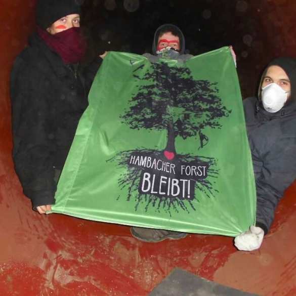 В Германии протестующие против строительства «Северного потока — 2» забрались в газопровод (ФОТО) | Русская весна