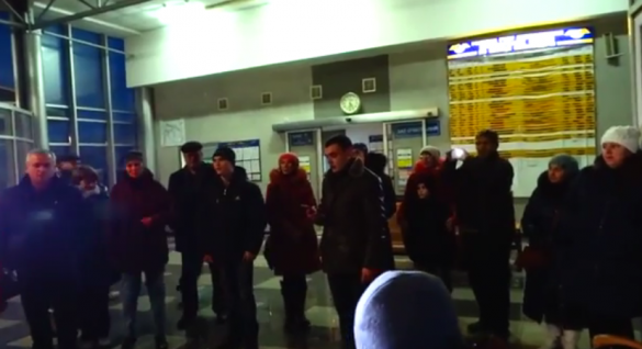 Центральная Украина включилась в песенный флешмоб (ВИДЕО) | Русская весна