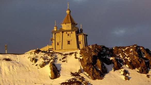 Русский храм популярен на «Беллинсгаузене» | Русская весна