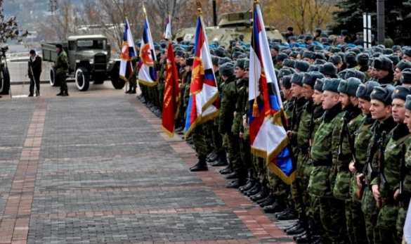 Донецк отметил годовщину создания первого армейского корпуса (ФОТО) | Русская весна