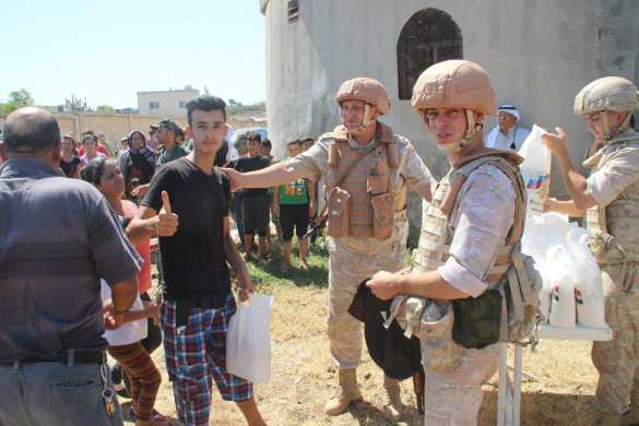 «Будь проклят Запад, да здравствует Россия!» — освобождённые сирийцы встречают российских военных (ФОТО) | Русская весна