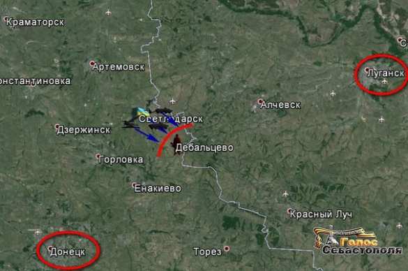 Украинская армия исступленно штурмует Дебальцево (видео) | Русская весна