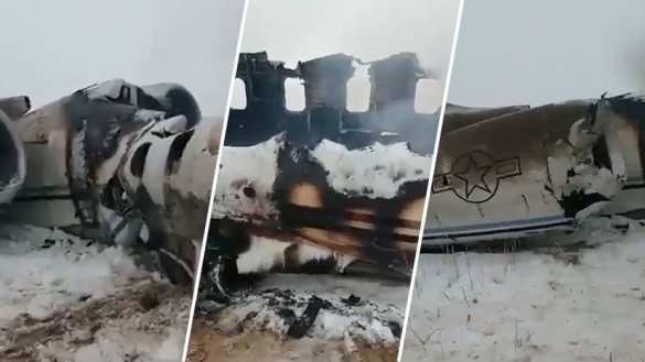 Пентагон признал крушение самолёта в Афганистане (ВИДЕО) | Русская весна